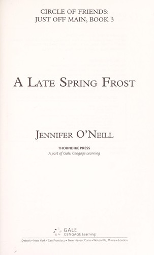 A Late Spring Frost