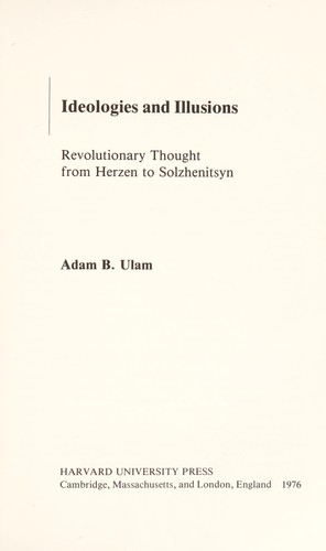 Ideologies and illusions