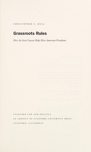 Grassroots Rules