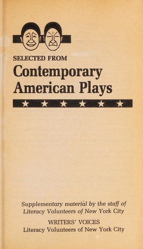 Selected from contemporary American plays