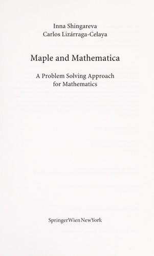 Maple and Mathematica