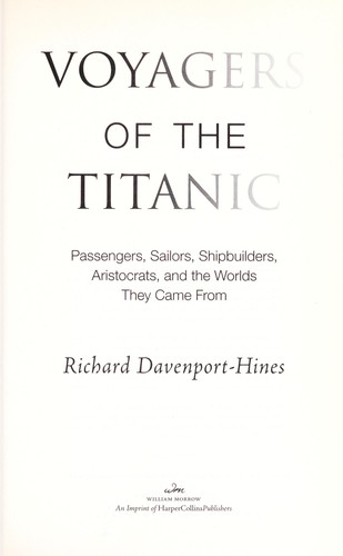 Voyagers of the Titanic