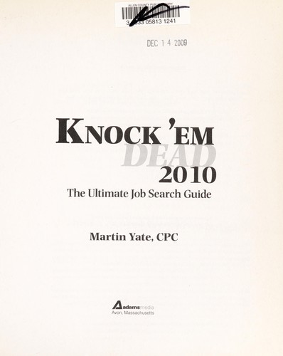 Knock 'em Dead 2010