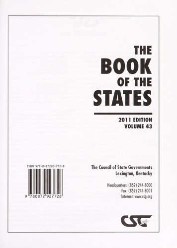The Book of the States 2011