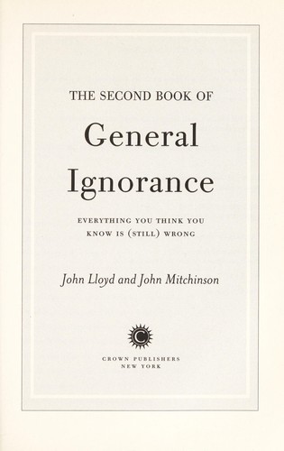The second book of general ignorance