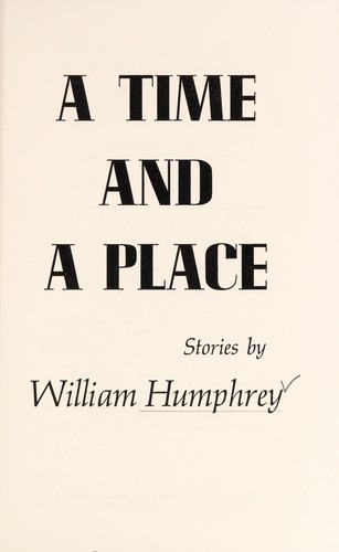 Time and a place