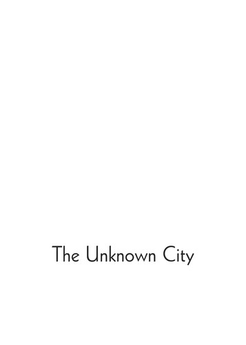 The Unknown City