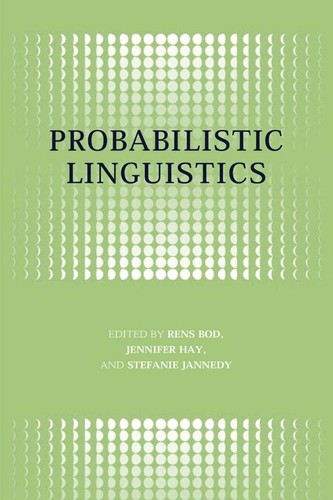 Probabilistic linguistics