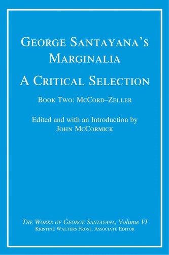 George Santayana's Marginalia