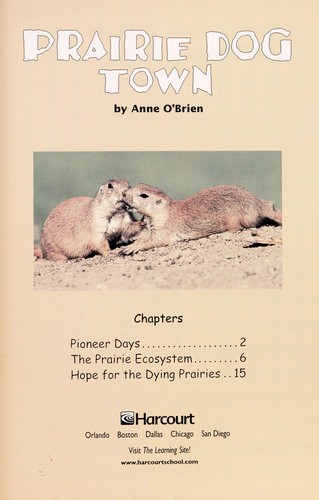Prairie dog town