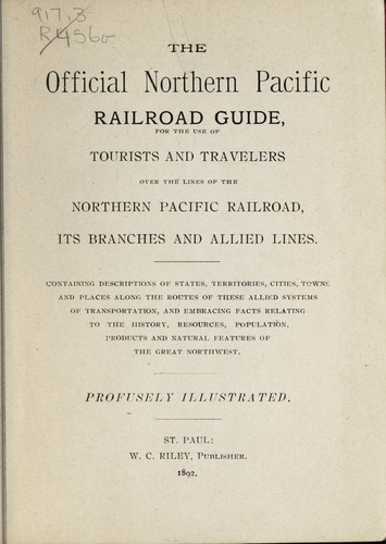 The official Northern Pacific Railroad guide