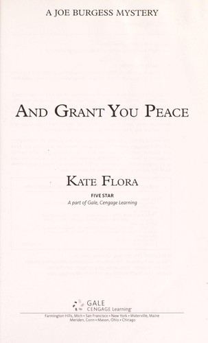 And grant you peace