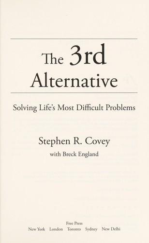 The 3rd alternative