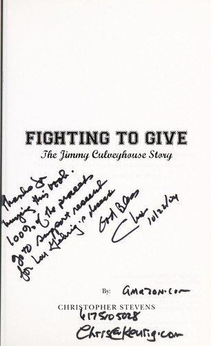 Fighting to give