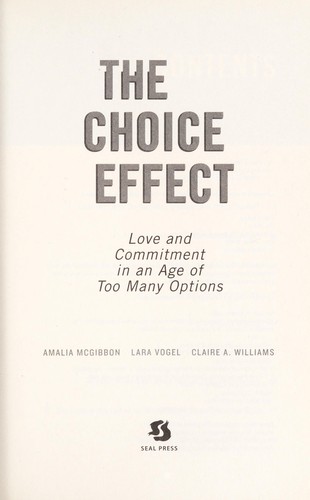 The choice effect