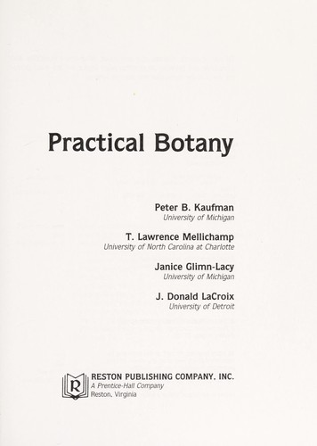 Practical botany