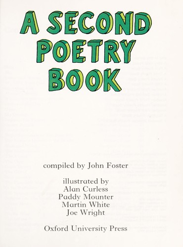 A Second Poetry Book