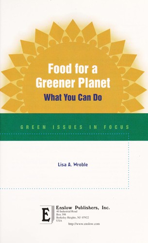 Food for a Greener Planet
