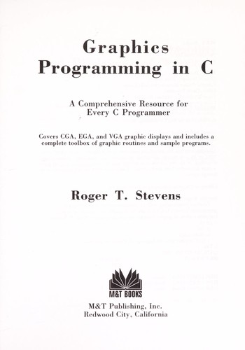Graphics Programming in C