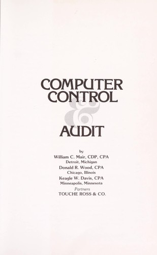 Computer control & audit