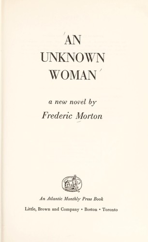 An Unknown Woman