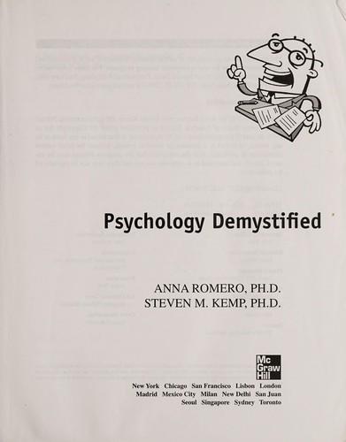 Psychology demystified
