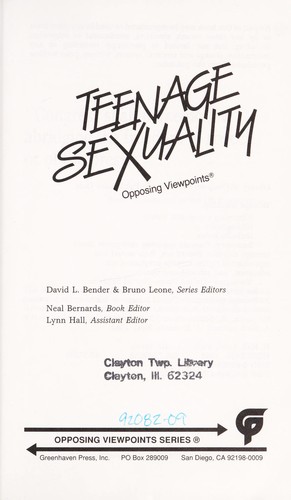 Teenage Sexuality