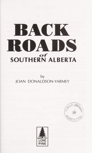 Backroads of Southern Alberta