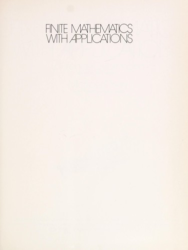 Finite Mathematics with Applications