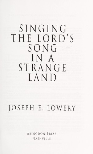 Singing the Lord's Song