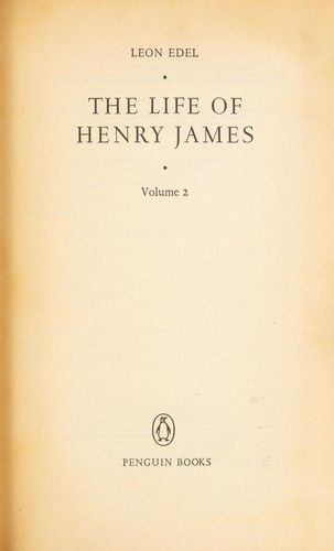 The life of Henry James