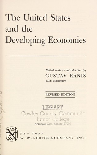 The United States and the Developing Economies