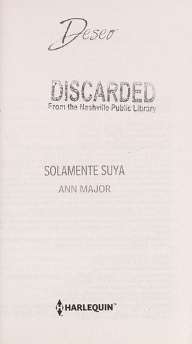 Solamente suya
