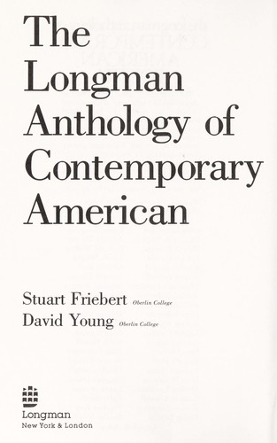 The Longman Anthology of Contemporary American Poetry, 1950-1980