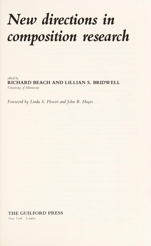 New directions in composition research