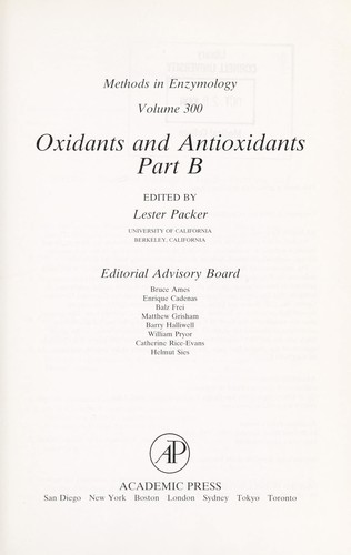 Oxidants and antioxidants