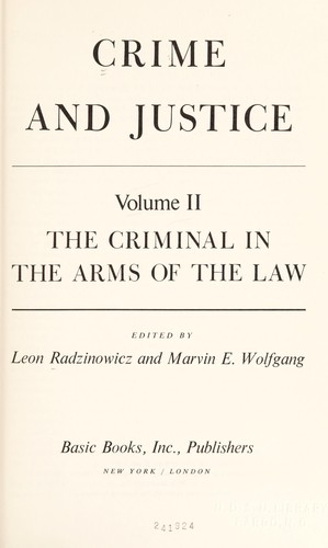 Crime and justice