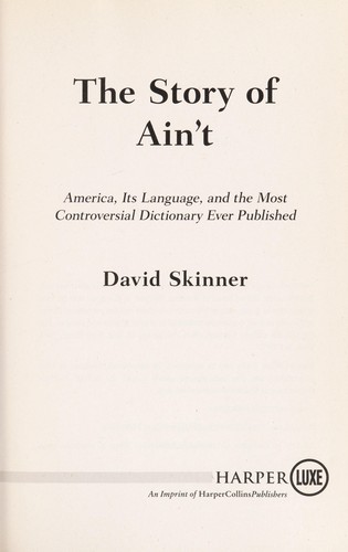 The story of ain't