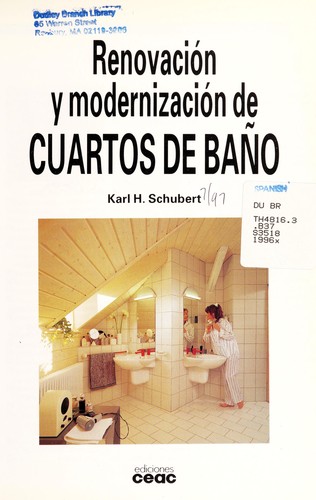 Renovación y modernización de cuartos de baño