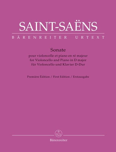 Sonate pour Violoncelle et Piano en Ré majeur, Incomplète