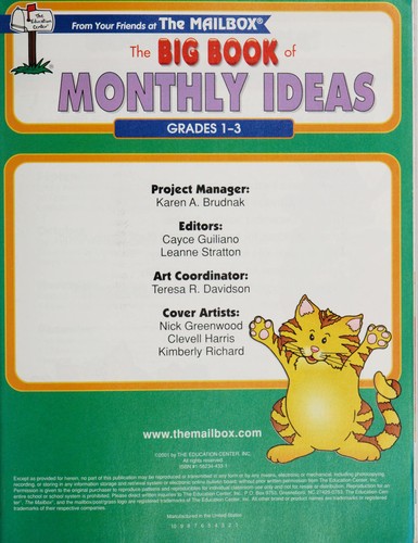 The Big Book of Monthly Ideas