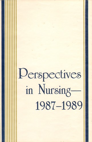 Perspectives in Nursing, 1987-1989