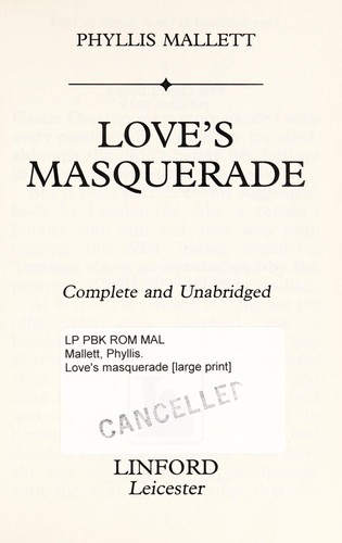 Love's Masquerade