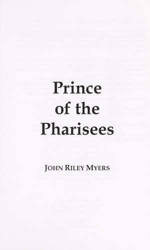 Prince of the pharisees