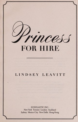 Princess for hire