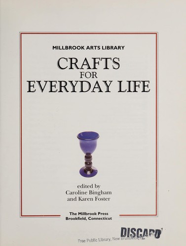 Crafts for Everyday Life
