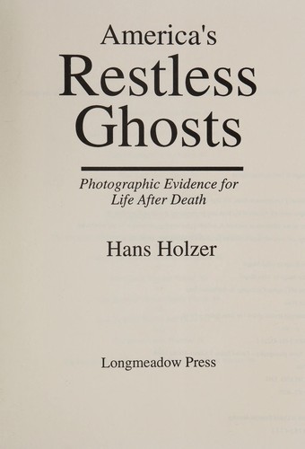 America's Restless Ghosts