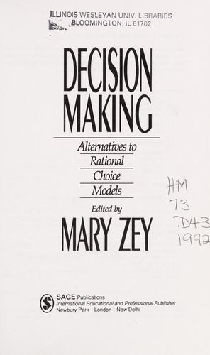 Decision making