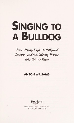 Singing to a bulldog