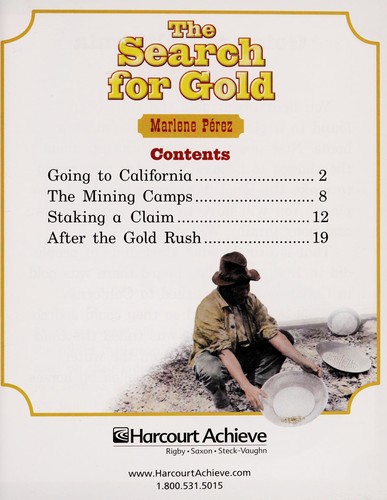The Search for Gold